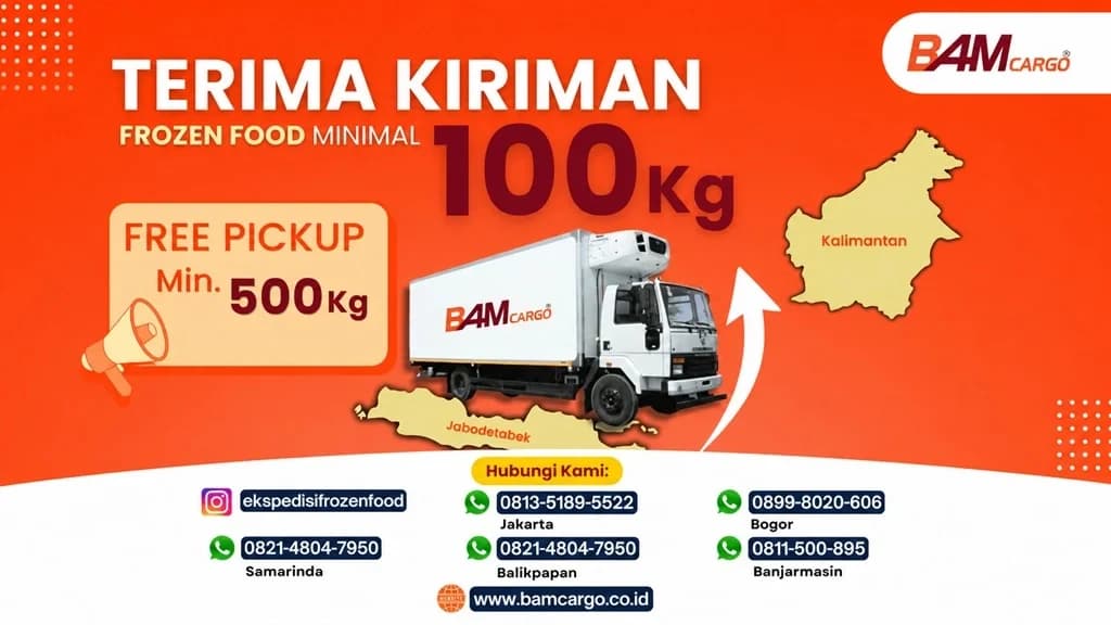 Kirim paket >100KG? BAMCargo Aja!